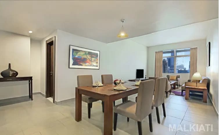 Luxury Seafront Fully Furnished 1 BR Executive | The Curve Hotel | West Bay | Contract Duration Yearly - Image 2
