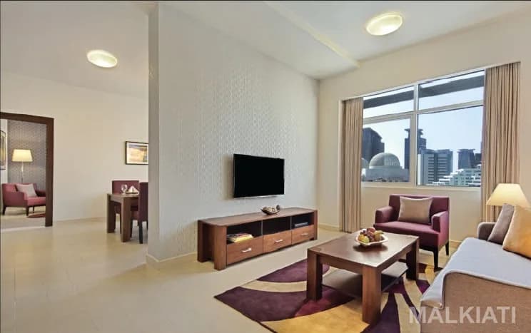 Luxury Seafront Fully Furnished 2 BR Premiere | The Curve Hotel | West Bay | Monthly Contract (4-6 Months)